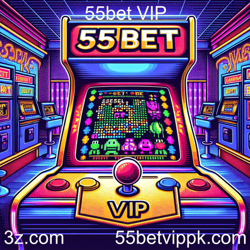 A Magia dos Jogos Arcade no 55bet VIP