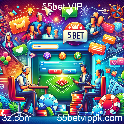 Explorando a Categoria 'Comunidade' no 55bet VIP